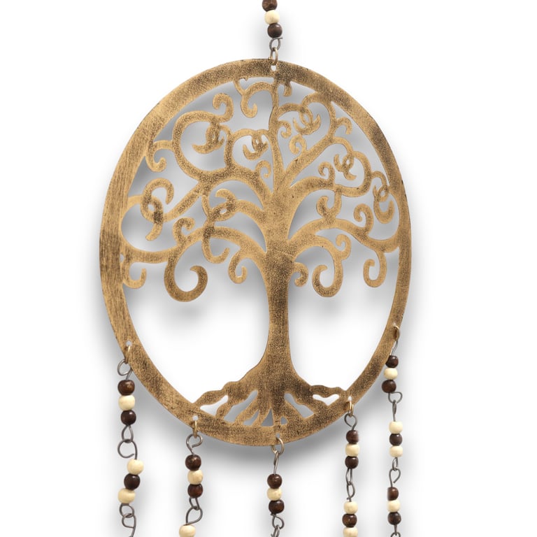 Large Tree of Life Bell Chimes - Indian Motif - Chimes by Unknown (Brand)