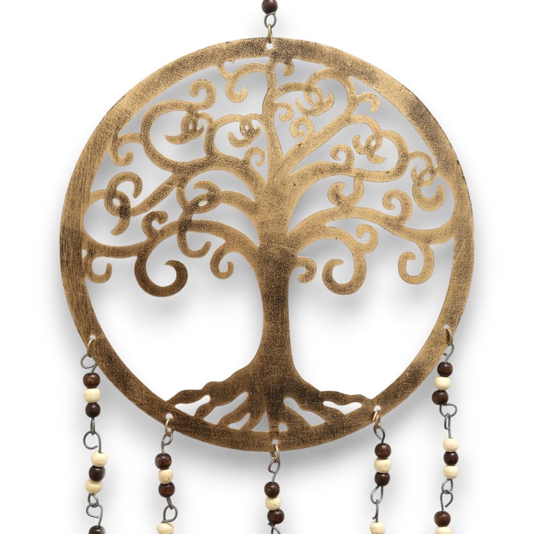 Large Tree of Life Bell Chimes - Indian Motif - Chimes by Unknown (Brand)