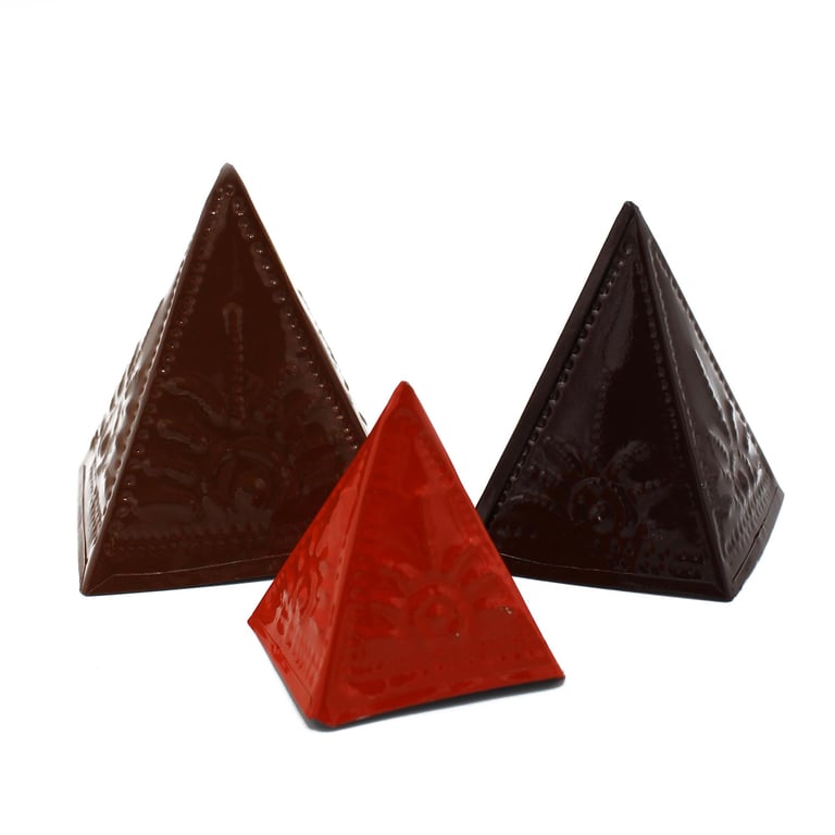 Natural Incense Powder Mould Set - DIY Brown & Orange Scents for Home Garden Use