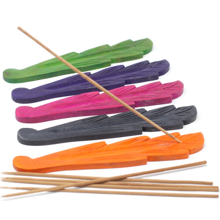 Mango Wood Leaf Coloured Ashcatcher 10 - Kitchen Utensil & Home Decor Accessory