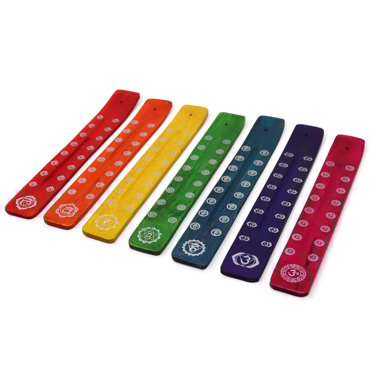 Chakra Ashcatchers - Set of 7 Spiritual Designs for Home Balance and Harmony