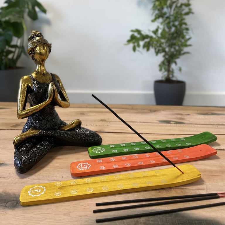 Chakra Ashcatchers - Set of 7 Spiritual Designs for Home Balance and Harmony