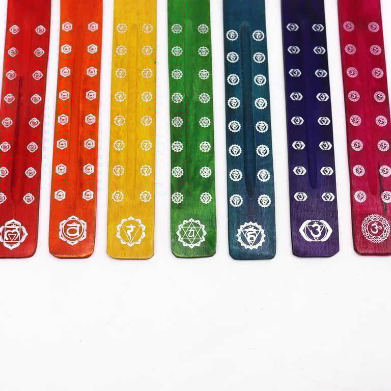 Chakra Ashcatchers - Set of 7 Spiritual Designs for Home Balance and Harmony