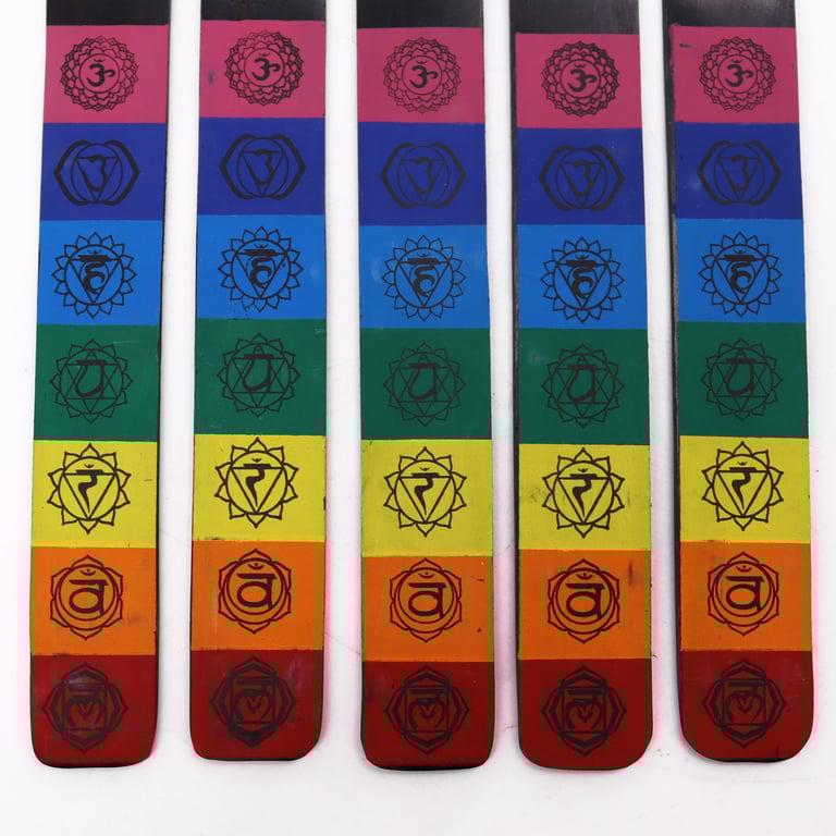 7 Chakra Colour Ashcatcher - Spiritual Balance and Harmony Home Decor