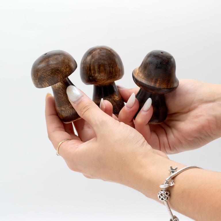 Mini Incense Mushrooms Set - Home Fragrance Decorations with Scented Plant-Like Design