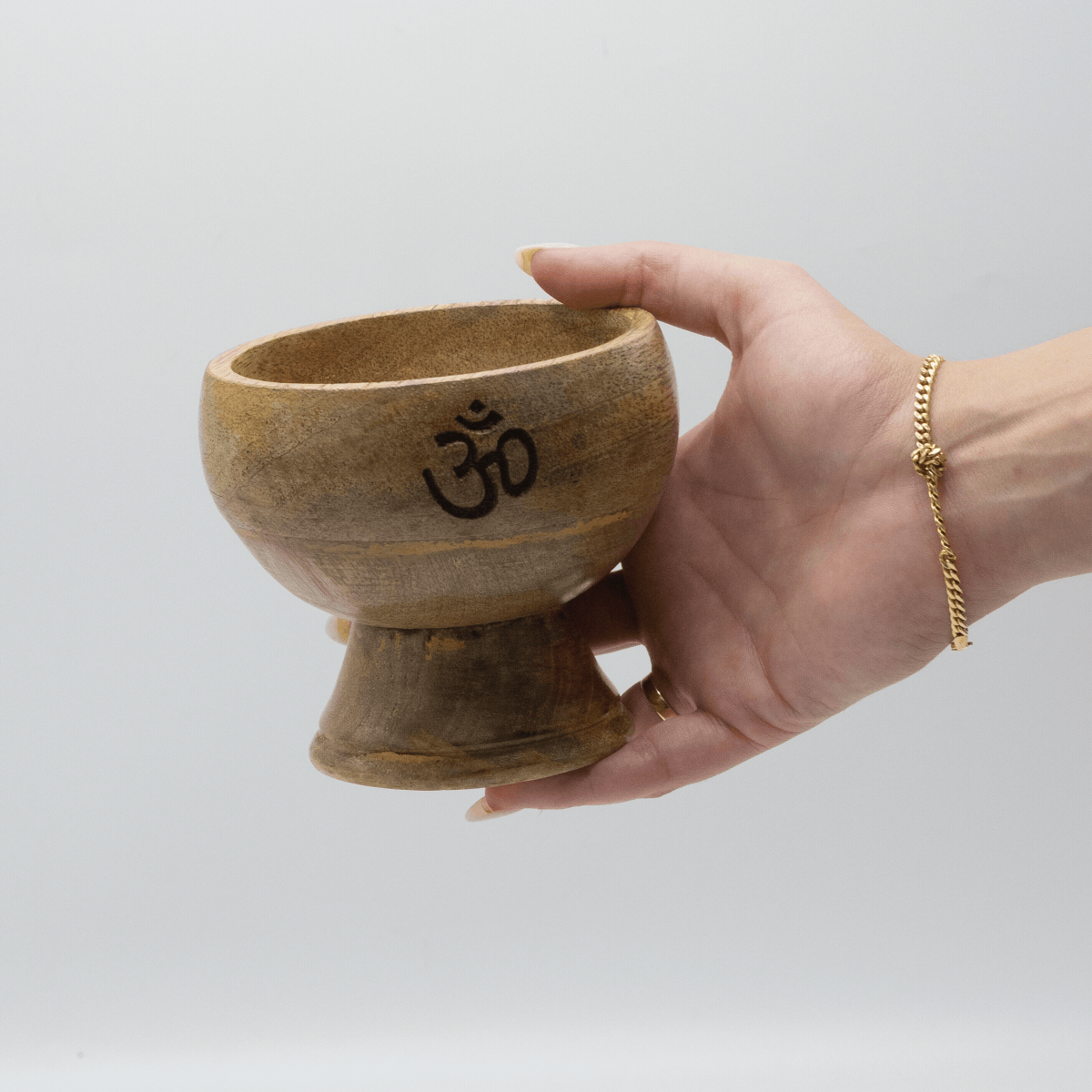 Large Ritual Bowl Incense Cone Holder - Tree of Life Design, 11x6cm