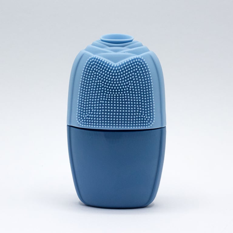 Silicone Ice Face Roller - Anti-Aging Skincare Rolling Device for Lymphatic Drainage and Facial Massage