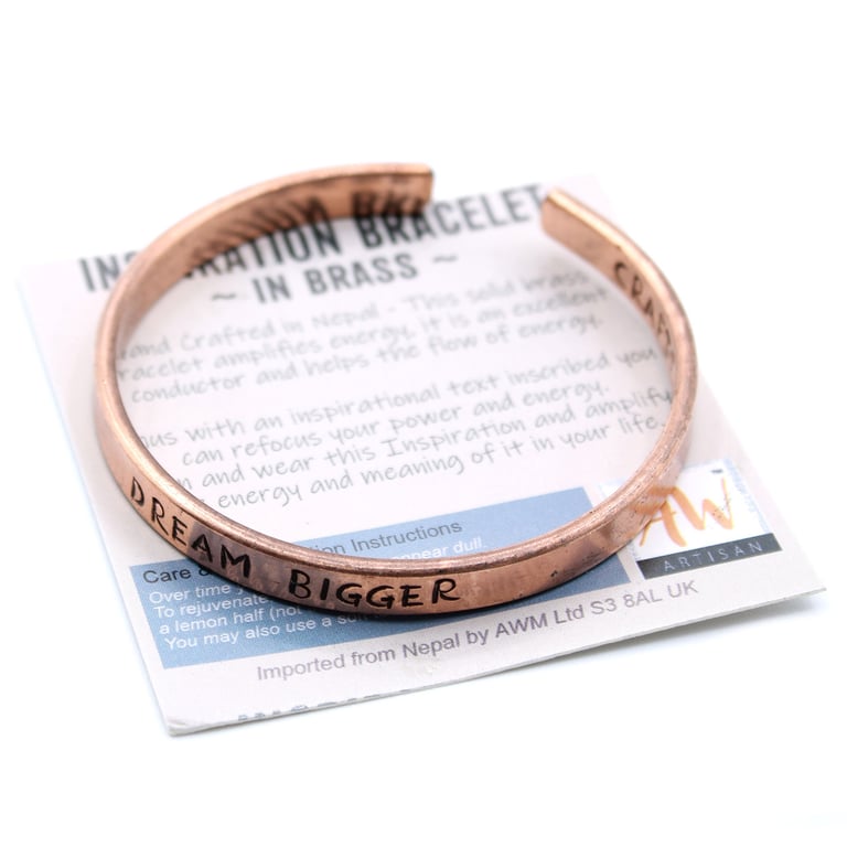 Copper Inspiration Bracelet - Elegant Fashion Accessory & Home Decor Item