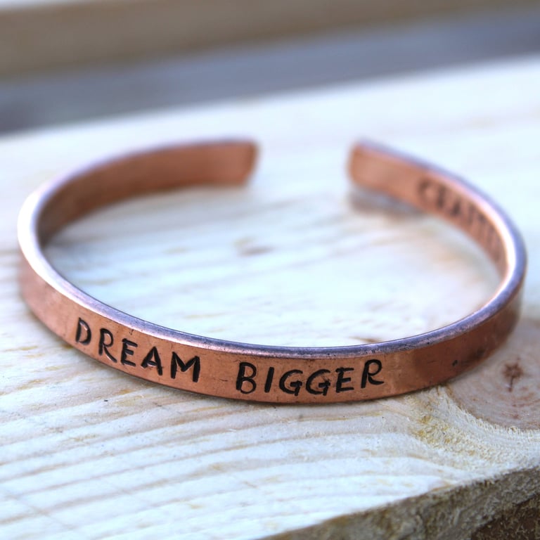 Copper Inspiration Bracelet - Elegant Fashion Accessory & Home Decor Item