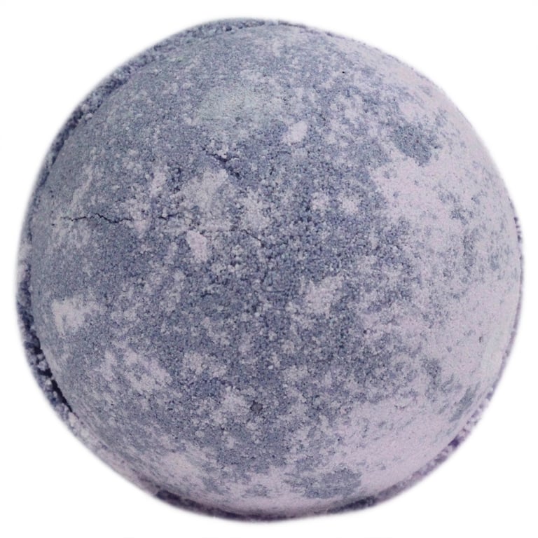 Natural Lavender Scented Relaxing Yorkshire Violet Bath Bomb - Skin Softening Bliss