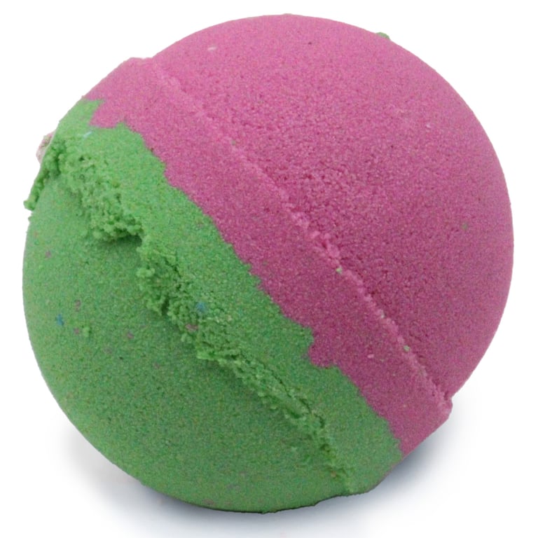 Rhubarb Bath Bomb 180g - Fruity Relaxation in Every Drop