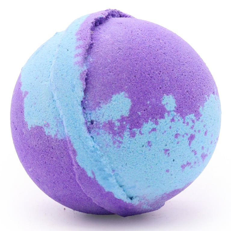 Jumbo Amethyst Luxury Bath Bomb - Relaxation and Pampering in Every Scented Drop