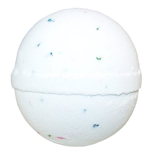 Relaxing White & Multi-Colored Tutti Fruiti Bath Bombs for Home Garden and Shower Gift