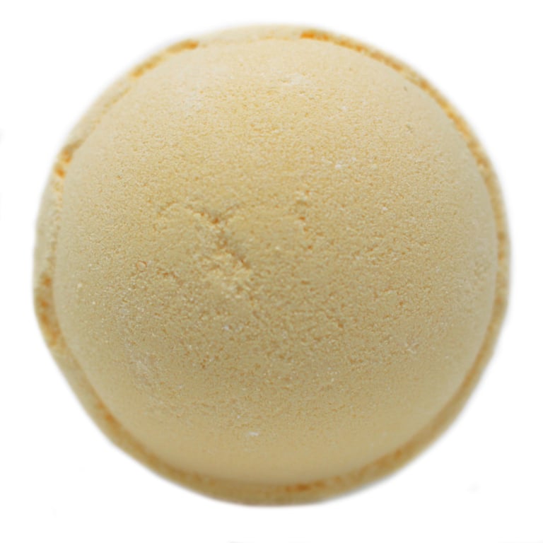 Lemon Meringue Pie Scented Bath Bomb - Soothing Lemon Fragrance in a Fizzy Bubble Experience