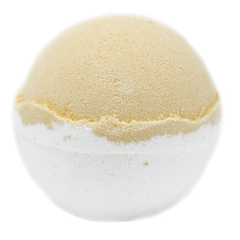 Lemon Meringue Pie Scented Bath Bomb - Soothing Lemon Fragrance in a Fizzy Bubble Experience