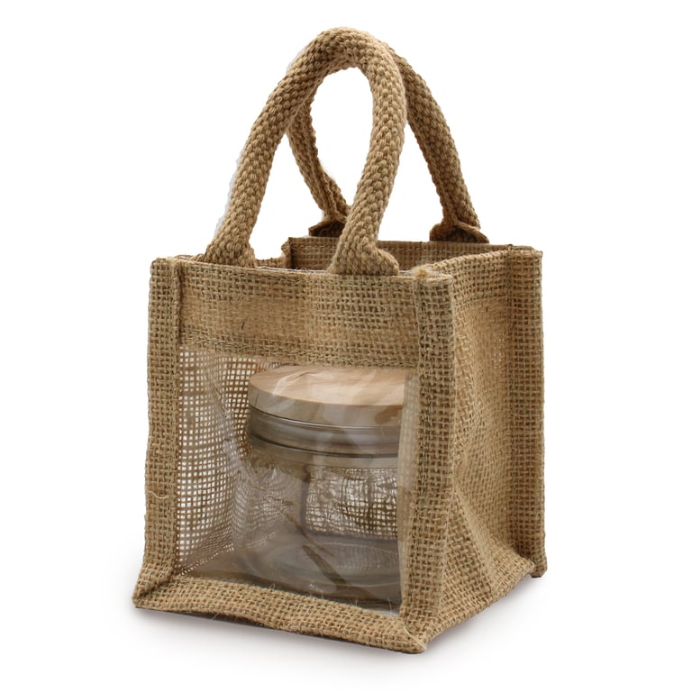 12x12x13cm Home Decor Storage Jar & Gift Bag Set