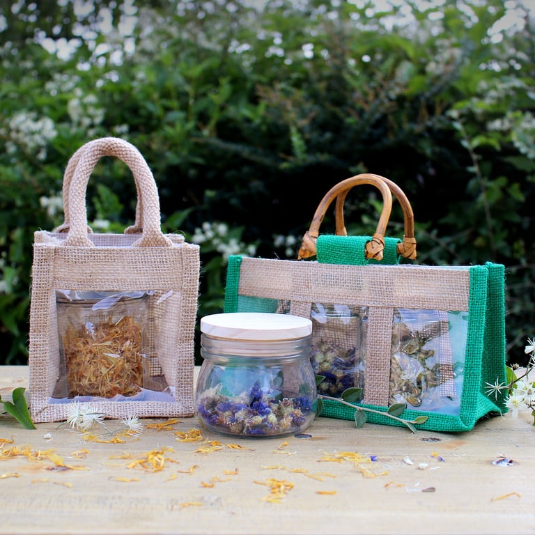 12x12x13cm Home Decor Storage Jar & Gift Bag Set