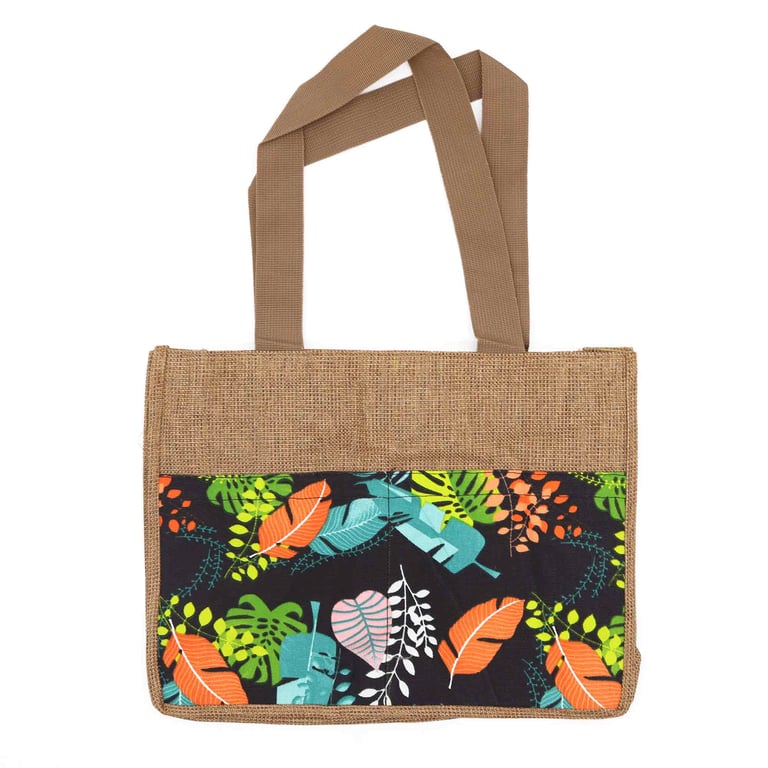 Reusable Shopping Bag (Assorted Tropical Designs) - 40x30x9cm Size