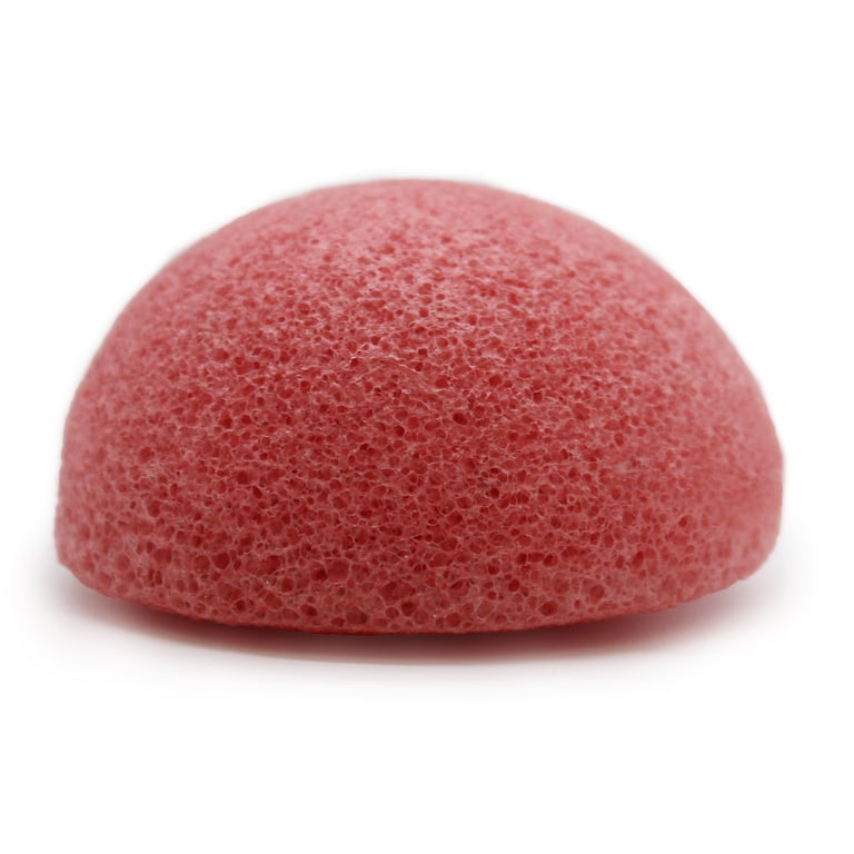 Natural Konjac Sponge - Gentle Exfoliating Rose Infused Skin Cleanser