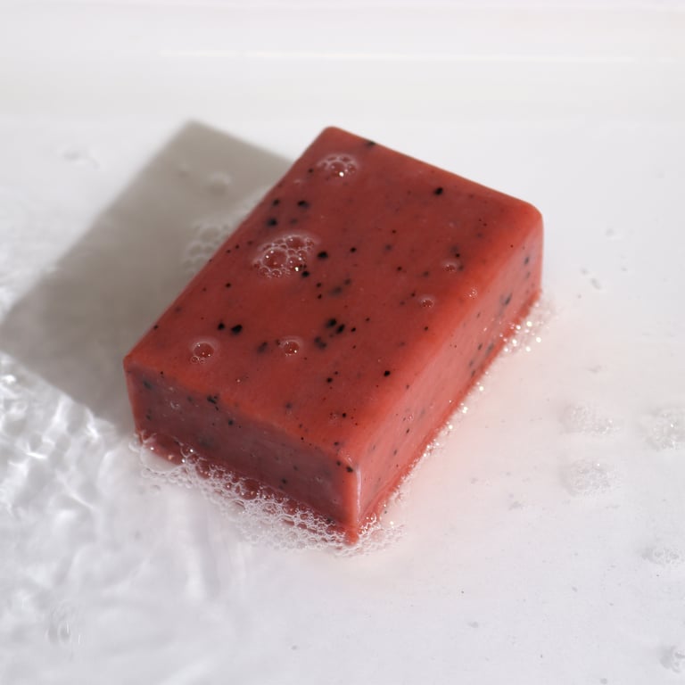 Klay Orange and Ginger Natural Exfoliating Handmade Soap