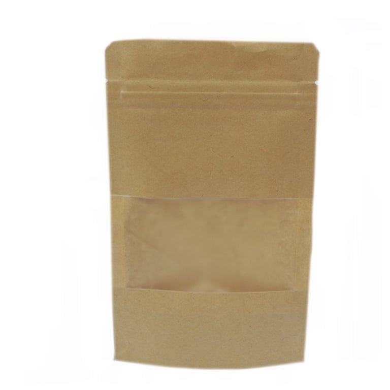 Kraft Window Bag - Transparent Food Storage and Kitchen Organizer