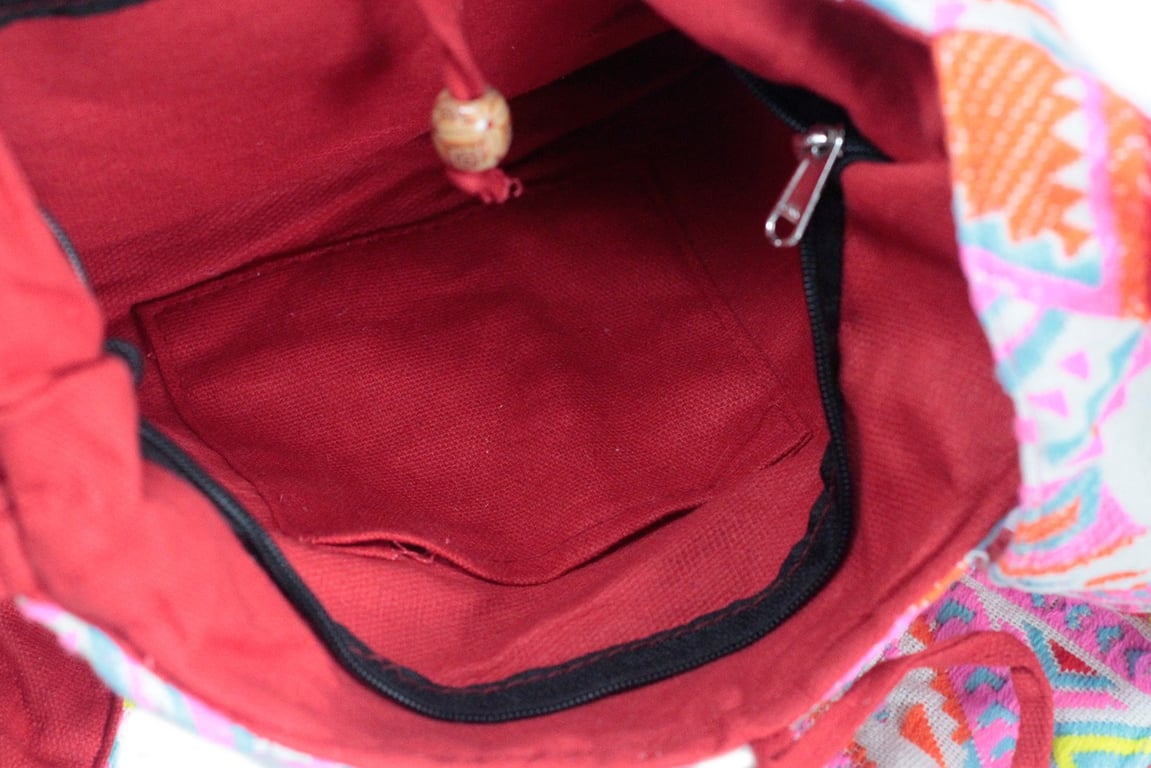 Large Tote Bag - Spacious & Durable - Kathmandu Big Bag - Sunrise
