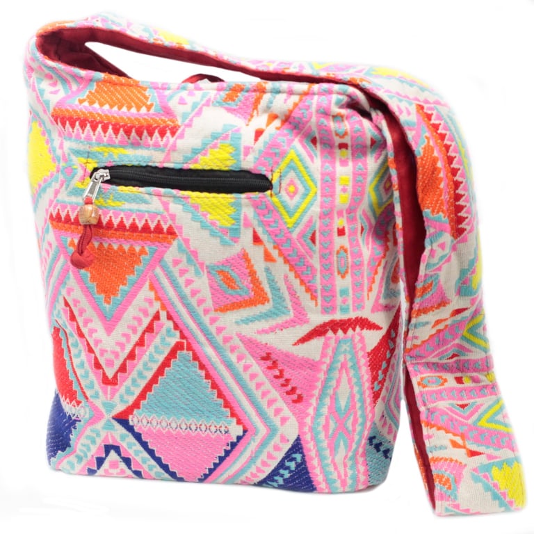 Large Tote Bag - Spacious & Durable - Kathmandu Big Bag - Sunrise