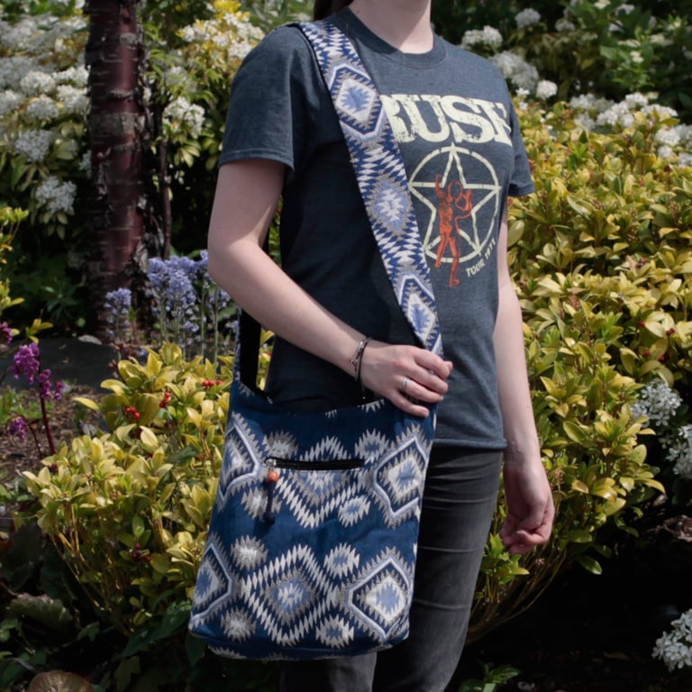 Large Dusk Kathmandu Tote Bag