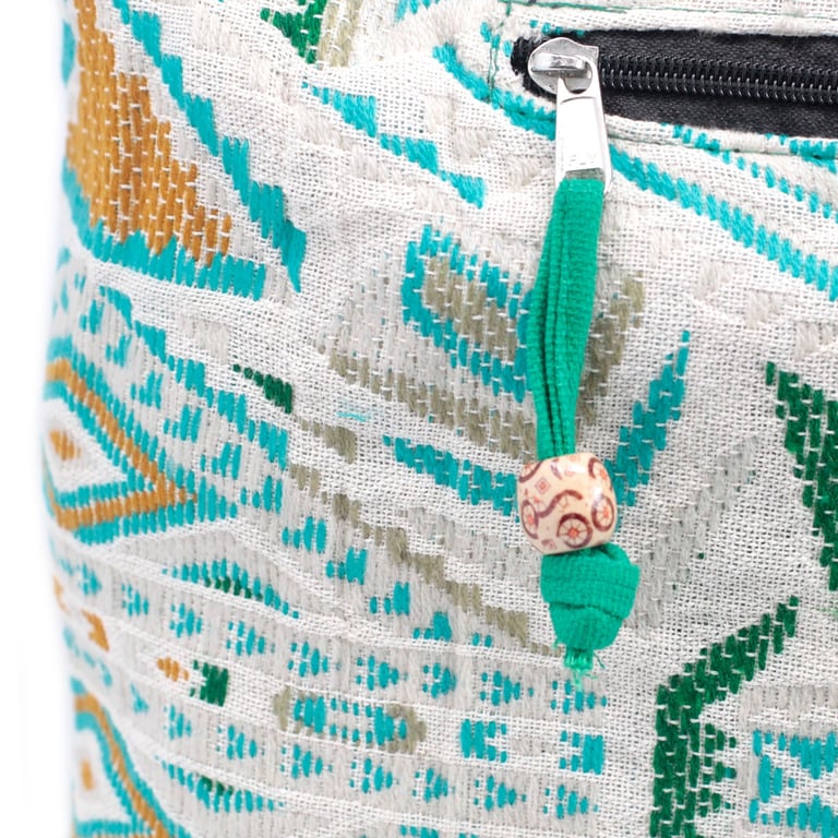 Large Canvas Tote - Spacious Interior - Kathmandu Midday