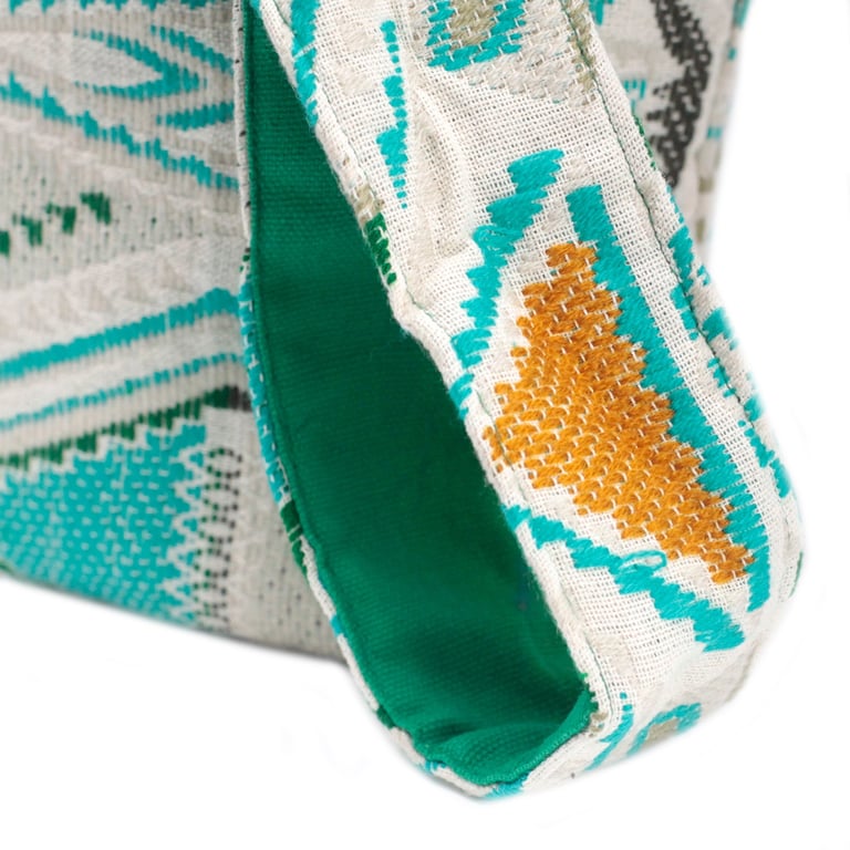 Large Canvas Tote - Spacious Interior - Kathmandu Midday