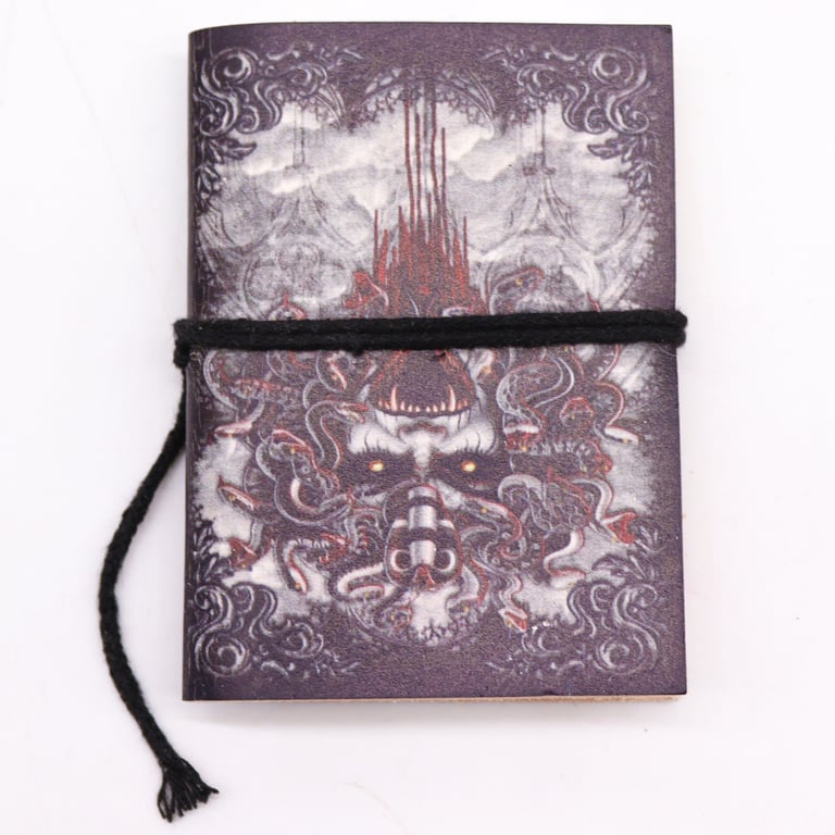 Assorted Gothic Notebooks - 7x10cm Dark Journal Collection