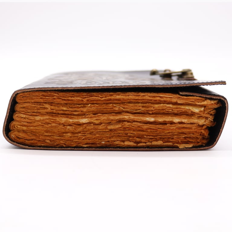 200-page Decle-edged Witchcraft Grimoire Book - 15x21cm (Product Type - Key Feature - Size)