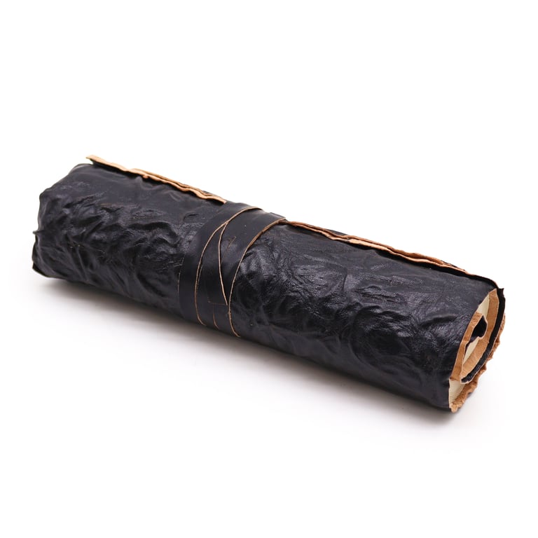 Leather Travel Notebook (96 Pages, 21x15cm) - Durable & Portable