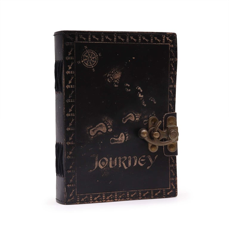 Leather Journal (Plain Paper) - Durable Luxury by Journey
