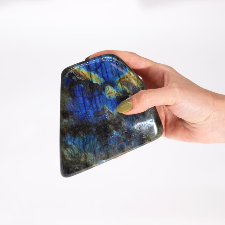 Large Madagascar Labradorite Statement Stone (900-1100gms, 140-170mm)