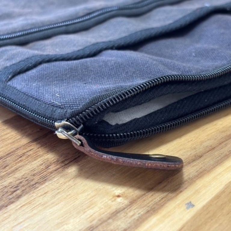 Laptop Travel Pouch - Stonewash Durability - Charcoal (Brand Name)