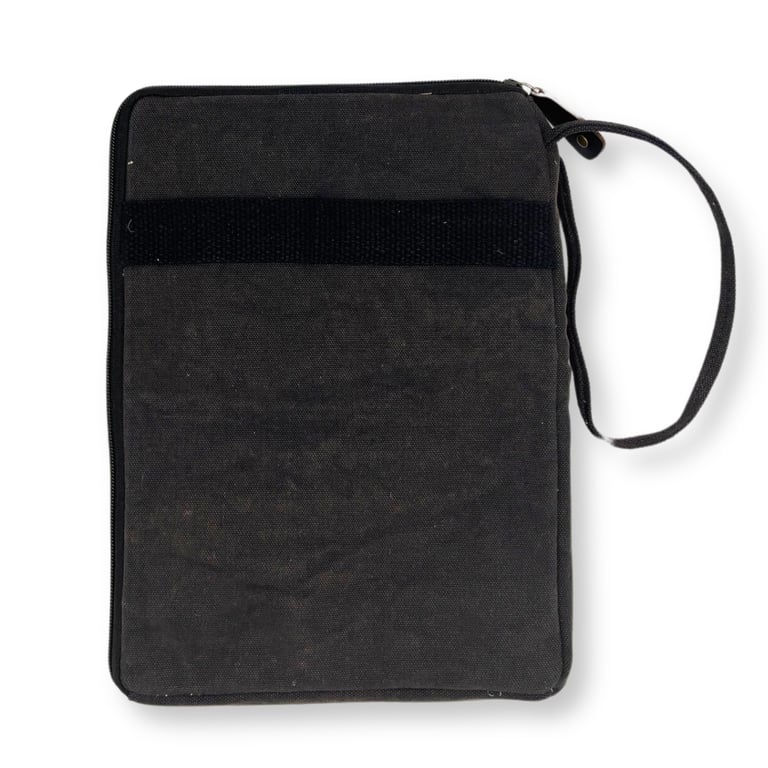 Laptop Travel Pouch - Stonewash Durability - Charcoal (Brand Name)