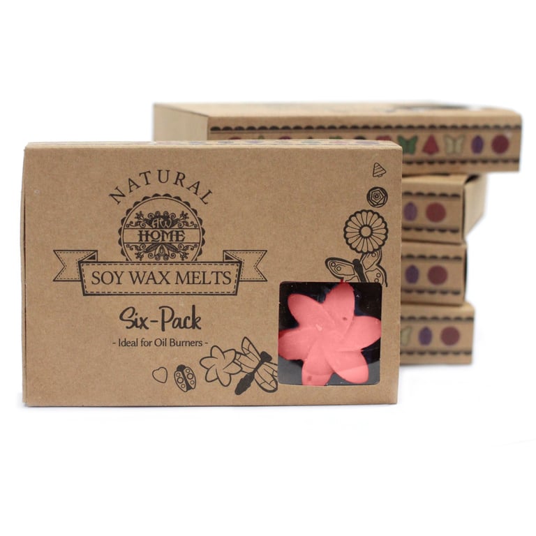 Japanese Magnolia Scented Wax Melts - 6-Pack Home Fragrance Set