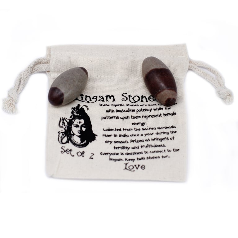 Two Inch Stone Lingam - Sacred Symbolism & Meditation Aid for Home Decor