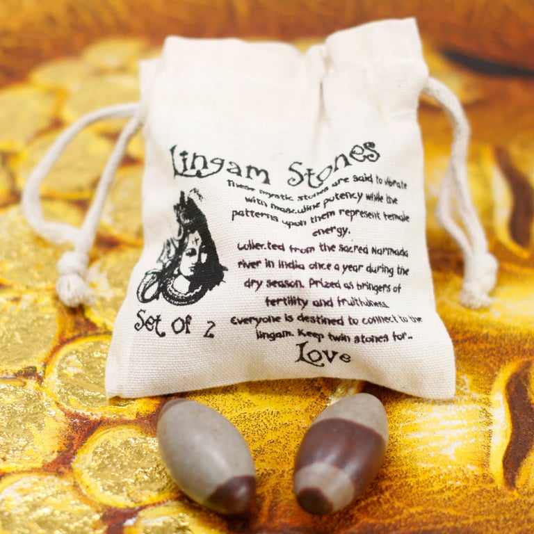 Two Inch Stone Lingam - Sacred Symbolism & Meditation Aid for Home Decor