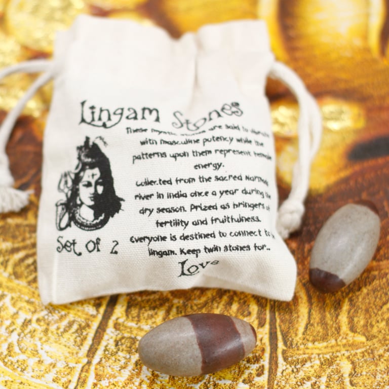 Two Inch Stone Lingam - Sacred Symbolism & Meditation Aid for Home Decor