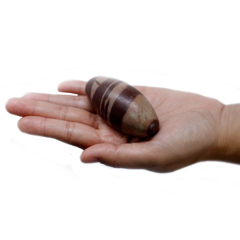 Three Inch Stone Lingam - Sacred Geometry Sculpture Statue