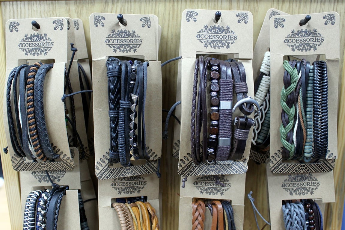 Mens Green & Natural Gemstone Bracelet Sets - Elegant Jewelry Accessories