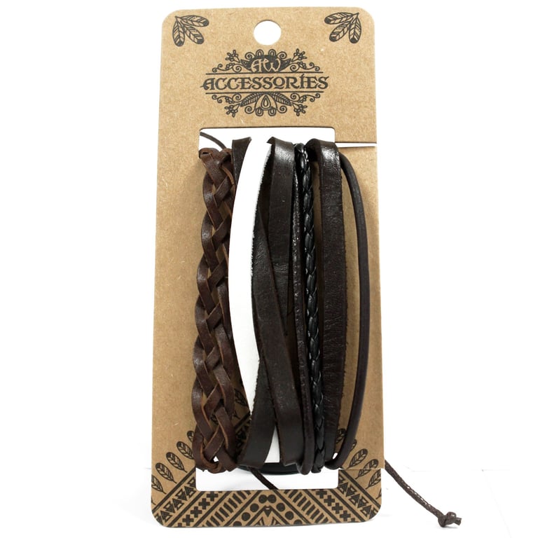 Mens Dark and Handsome Bracelet Sets - Stylish Wristwear Accessories