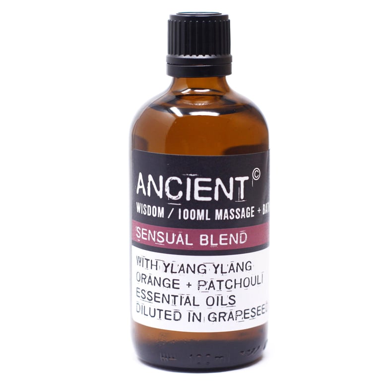 Aromatic Sensual Massage Oil - 100ml for Skin Moisturizing and Romantic Body Massages
