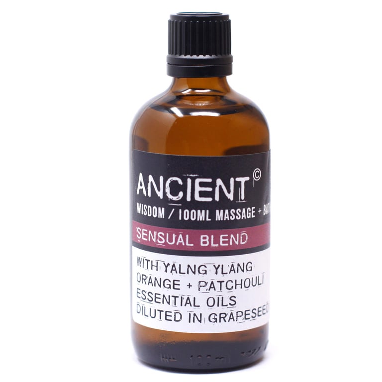 Aromatic Sensual Massage Oil - 100ml for Skin Moisturizing and Romantic Body Massages