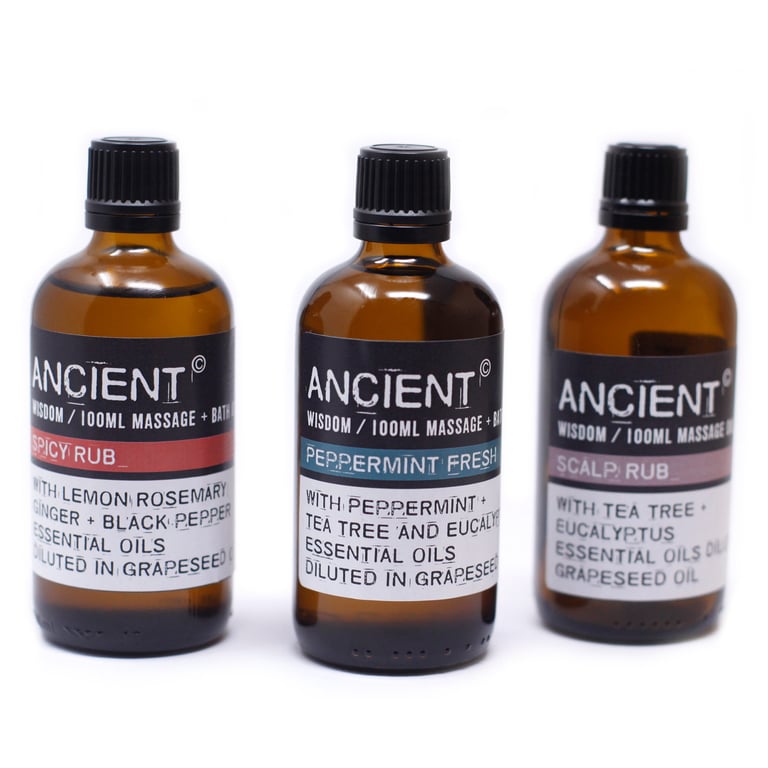 Natural Muscle Ease Massage Oil - 100ml for Deep Tissue Relief and Body Relaxation