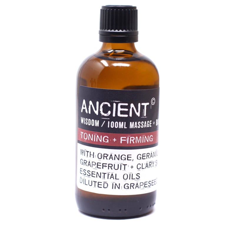 Toning & Firming Massage Oil - 100ml Anti-Aging Skincare Treatment
