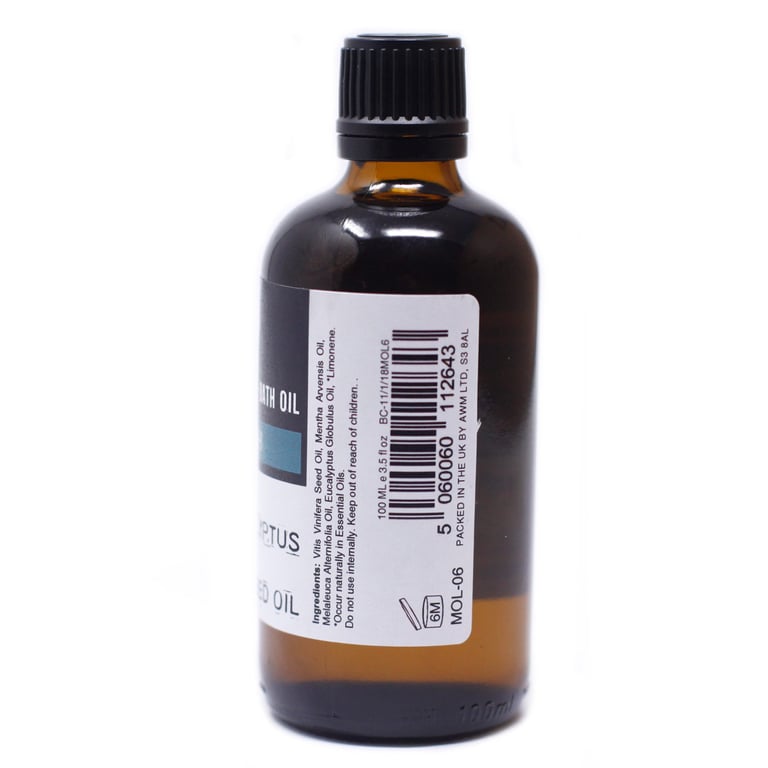 Heighten Awareness 100ml Aromatherapy Relaxing Stress Relief Massage Oil