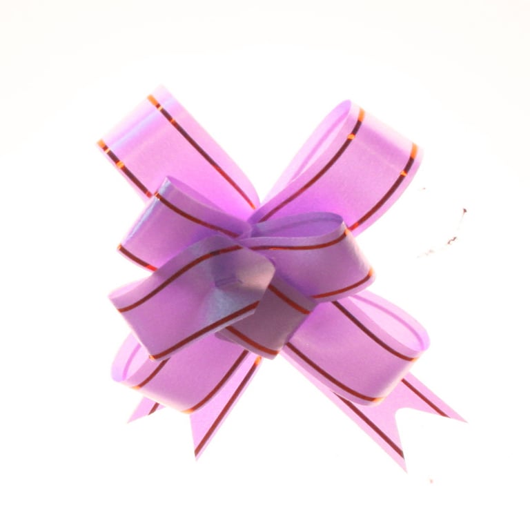 10-Pack Mini Lavender Pull Bows - Durable & Aromatic